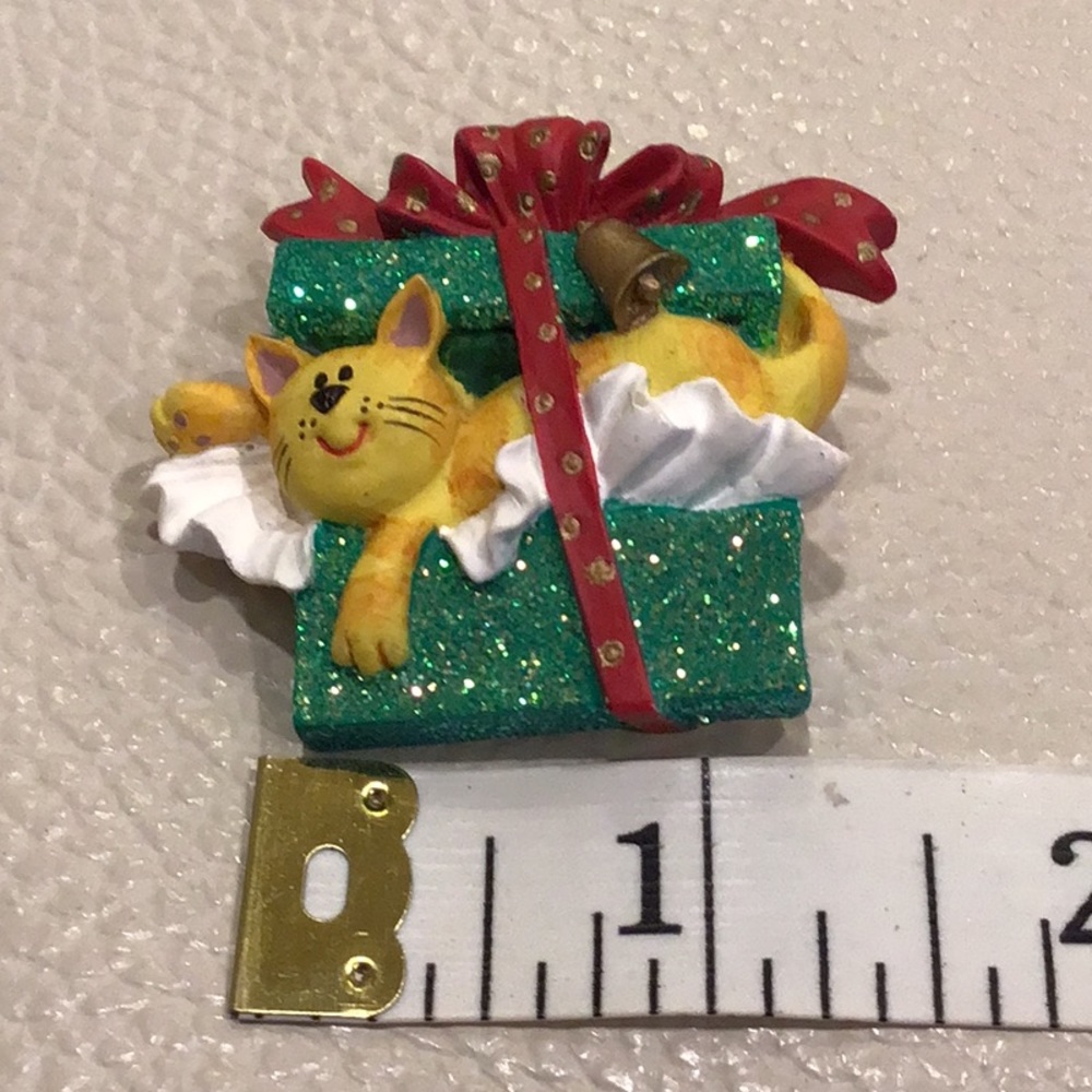 Christmas brooches/pins lot of 7 - Picture 3 of 9